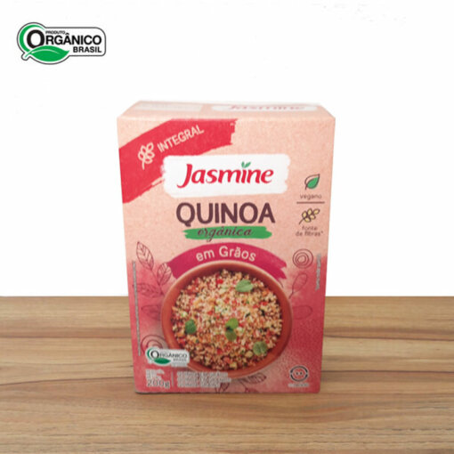 Quinoa orgânica em grãos - 300g - Jasmine