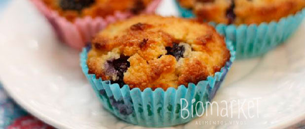 biomarket receitas bolinho de berries com chia - Bolinho de Berries com Chia