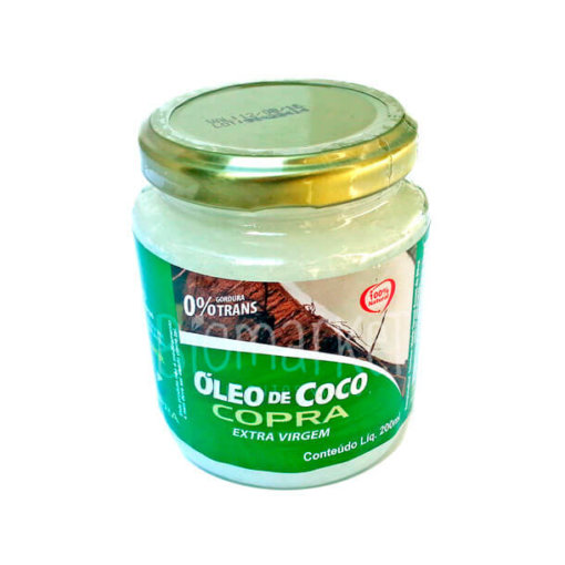 óleo de coco extra virgem copra