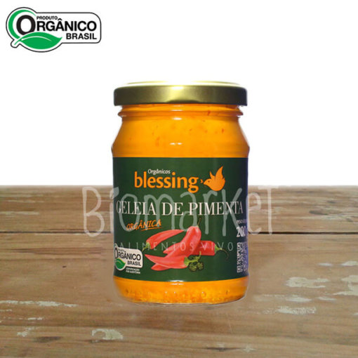 Geleia Orgânica de Pimenta - 200g - Blessing