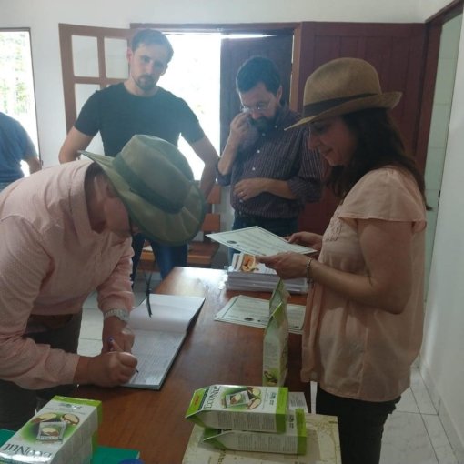 biomarket fazenda aruana recebe delegacao alemanha 5 510x510 - Econut recebe delegação da Alemanha em Aruanã