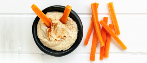 biomarket receita pasta de semente de abobora 510x219 - Palitinhos de Cenoura com Pasta de Semente de Abóbora