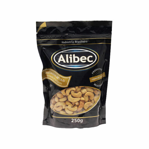 Castanha de caju Levemente SALGADA - ALIBEC - 250g